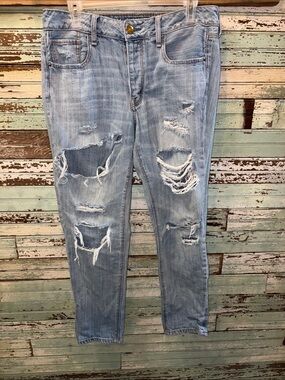 American Eagle Outfitters Light Blue Denim Jeans size 8